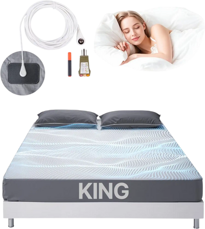 Vevor Grounding Sheets King Earth Grounded Fitted Bed Sheet New