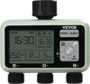 VEVOR Water Timer, 3 Outlets, Hose Watering Sprinkler Timer, with 3 Independent Watering Zone LCD Display Rain Delay Mode Manual Mode 360° Brass Inlet Metal Filter, IPX6 Waterproof for Yard Watering