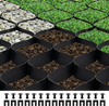 VEVOR Gravel Grid, 2 Inch Depth, 26.87 x 3.94 FT / 8200 x 1200 mm, 1880 LBS Per Sq ft Grass Ground Retainer, Permeable Geo Grids Driveway Stabilization, for Garden, Patio, Walkway, RV Parking Slopes