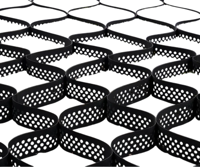 VEVOR Gravel Grid, 3 Inch Depth, 24.93 x 9.52 FT / 7600 x 2900 mm, 1880 LBS Per Sq ft Grass Ground Retainer, Permeable Geo Grids Driveway Stabilization, for Garden, Patio, Walkway, RV Parking Slopes