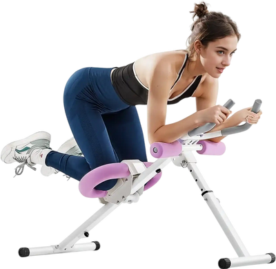 Vevor Ab Machine Foldable Adjustable Core Trainer 330 lbs New