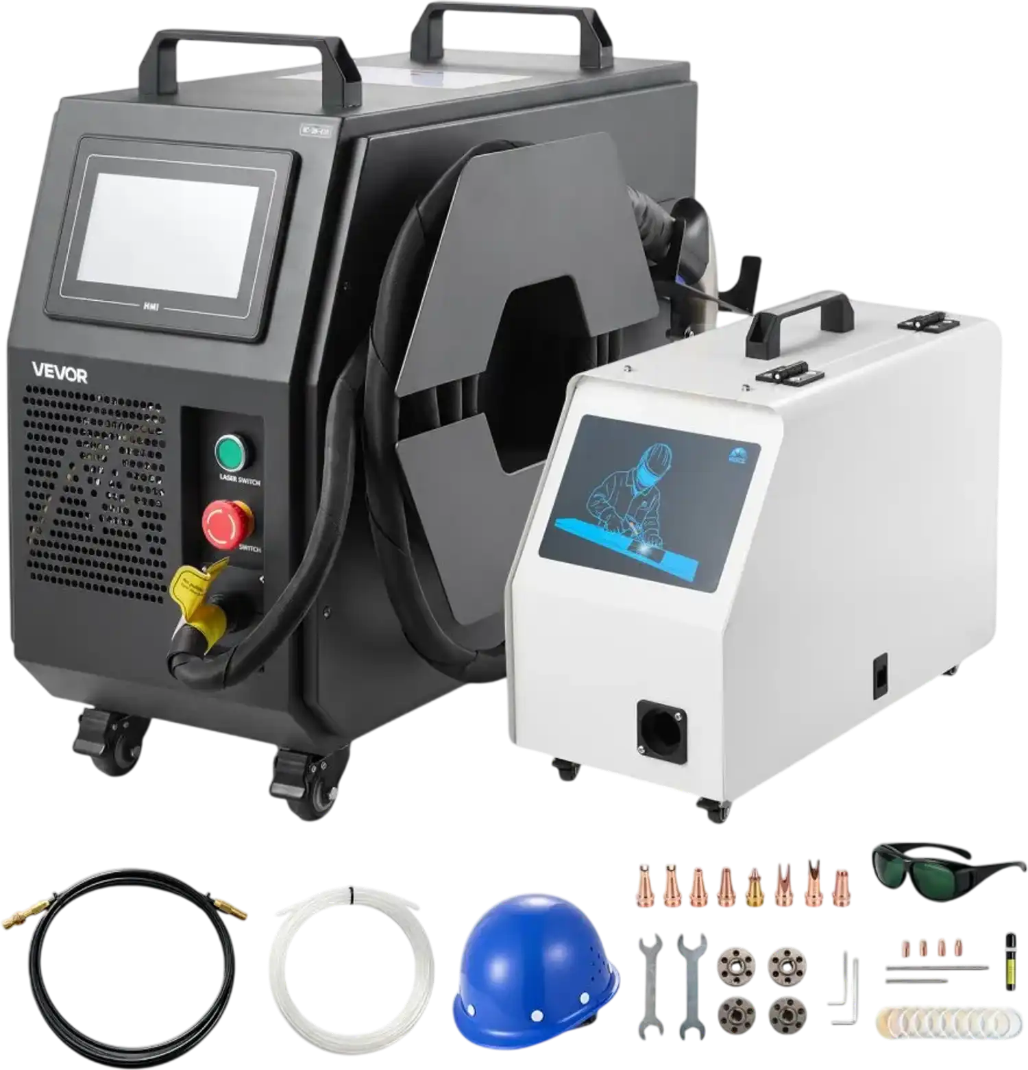 Vevor Laser Welder 1200W 4-in-1 Welding Cutting Machine New