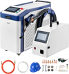 VEVOR 2000W 4-in-1 Laser Welder, Cutter, Rust Remover & Weld Cleaner, Multi-Functional Laser Welding Cutting Machine with Complete Accessories & Water Cooling for Workshops, 198–242V Single-Phase