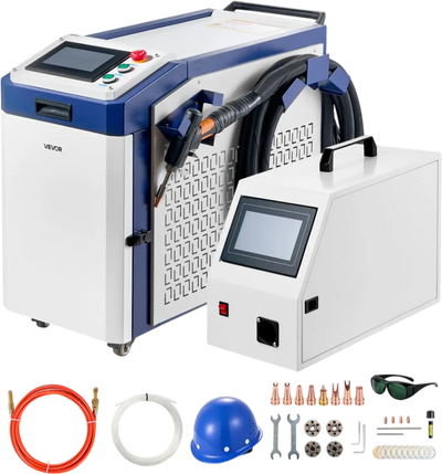 Vevor Laser Welder 1500W 4-in-1 Welding Cutting Rust Removal Weld Cleaning Machine New