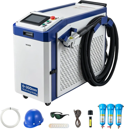 Vevor Laser Cleaning Machine 1500W Metal Rust & Paint Cleaner New