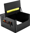 VEVOR Laser Engraver Enclosure, 31.5 x 31.5 x 19.6", Flame Retardant and Fireproof Protective Cover, with Exhaust Fan and Pipe, Insulates Smoke, Noise and Eye Protection, Fits for Most Laser Engraver