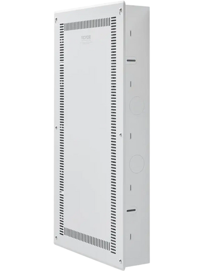 VEVOR Structured Media Enclosure, 28-Inch, Recessed in-Wall Media Box with Cover, Wall-Mount Cable Management Box Kit, Structured Wiring Multi-Media Cabinet, Cold-Rolled Steel, for TV Home Theater