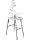 VEVOR Electric Meat Bandsaw Stand, Floor Stand with Adjustable Height, Stable H-Shaped Frame, Anti-Slip Foot Pads, for Our Bone Saw Machine, Compatible with Models BS-130 & BS-250