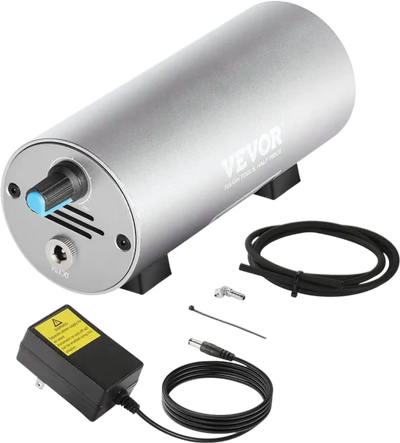 VEVOR Air Assist, Adjustable 30 L/min Airflow, Air Assist Pump Kit for Laser Cutter and Engraver, Clear Smoke and Dust, Reduce Surface Temperature, Shield Laser Lens, for Laser Engraver ≥ 20W