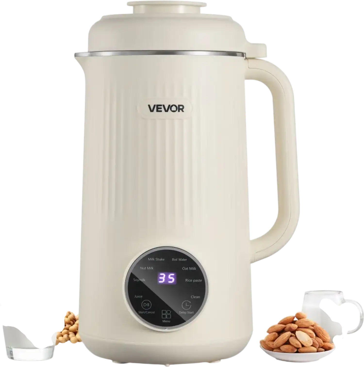Vevor Nut Milk Maker 8-in-1 41 oz Soy and Oat Juicer New