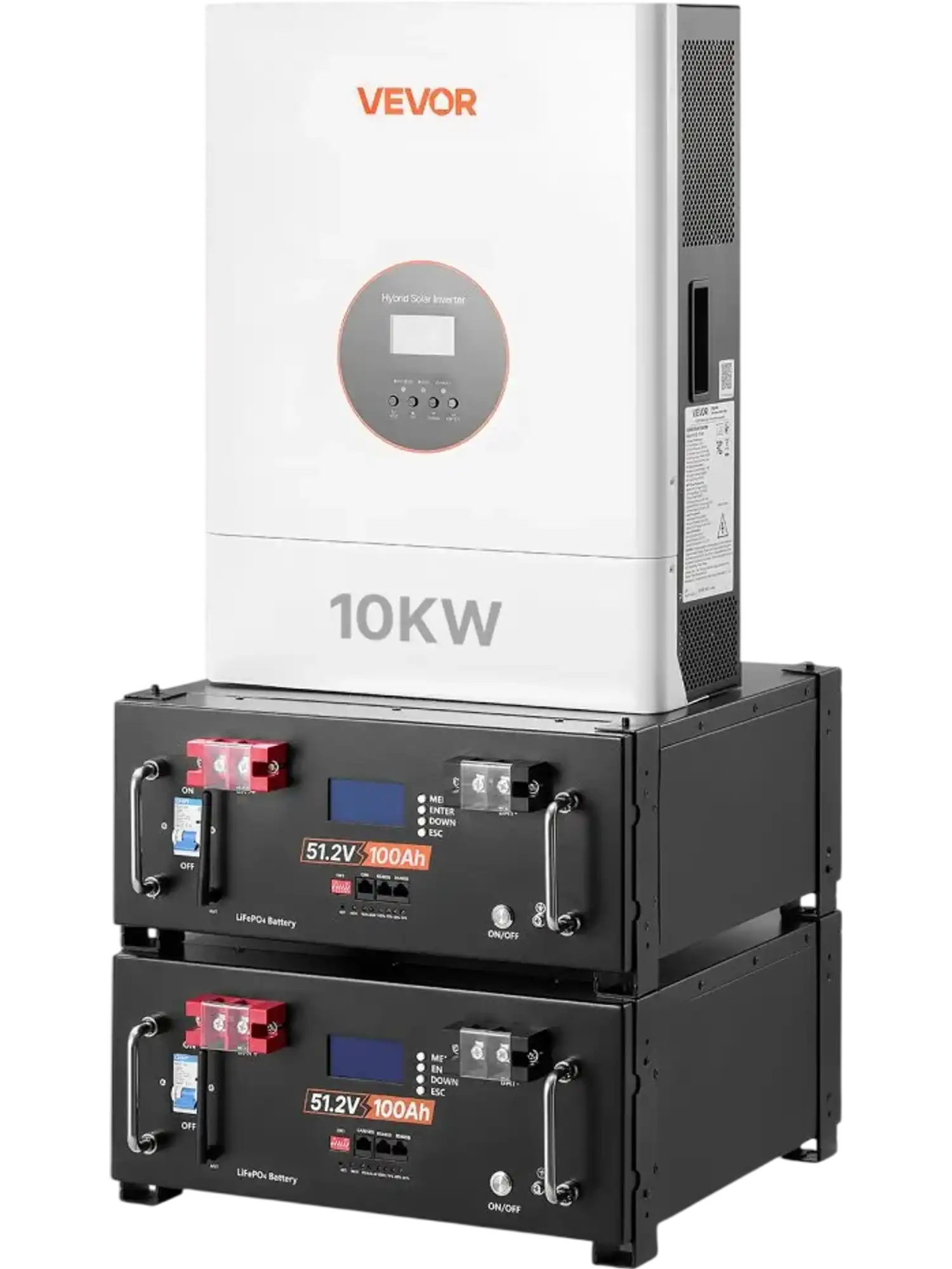 Vevor Home Power Station 5120Wh LiFePO4 Lithium Battery Backup Power System New