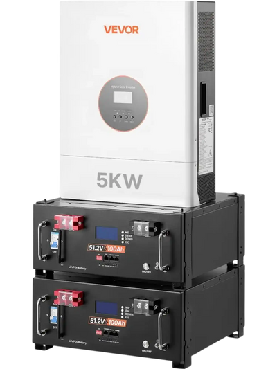 Vevor Power Station Home Backup 5120Wh LiFePO4 Battery System New