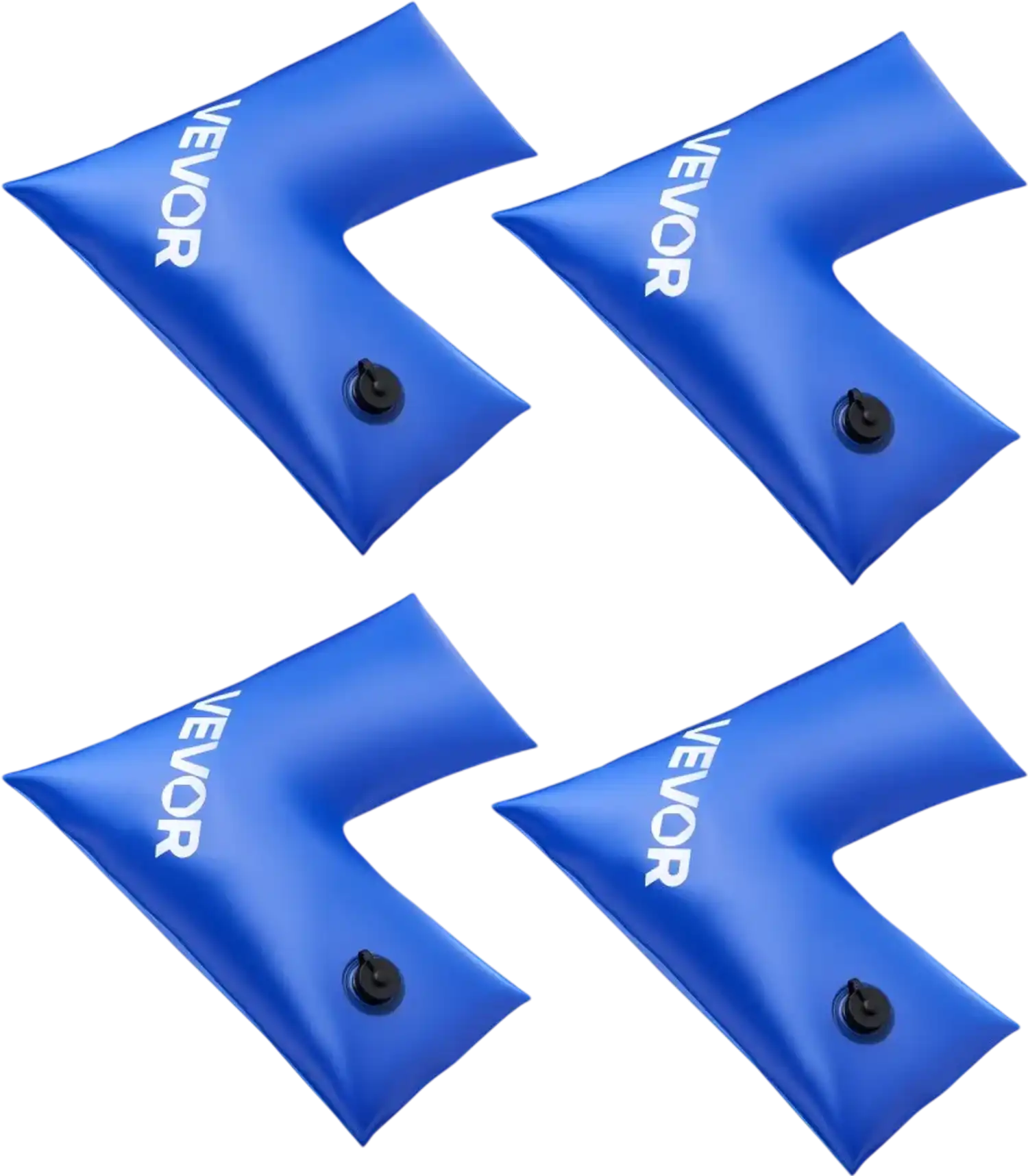 Vevor Pool Water Tubes Corner Winter Water Bags 4 Pack 22.4 x 22.2