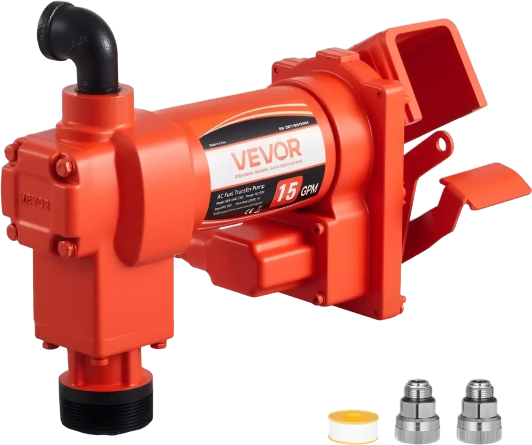 Vevor Fuel Transfer Pump 110V 15 GPM Electric Oil Diesel Kerosene Pump New