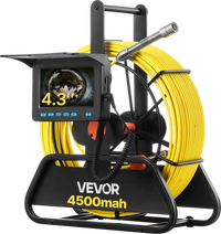 VEVOR Sewer Camera, 66 ft/20m, 4.3