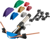 VEVOR Hydraulic Tubing Bender Kit, 1/4 to 7/8 Inch, Copper Tube Pipe Bender, HVAC Bending Tool Set, 90° Bend, with 7 Color Aluminium Alloy Dies, for HVAC Air Conditioning Refrigeration Auto Repair