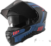 VEVOR Modular Motorcycle Helmet, Flip up Full Face Helmet with Dual Visor, Lightweight Comfortable Adult Motocross Street Bike Helmet for Men and Women - DOT & ECE Approved (L Size)