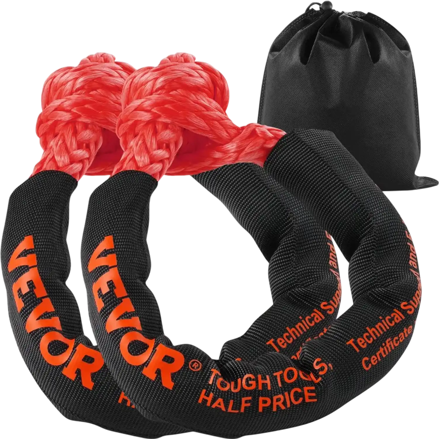 Vevor Soft Shackle Synthetic Recovery Rope 1/2