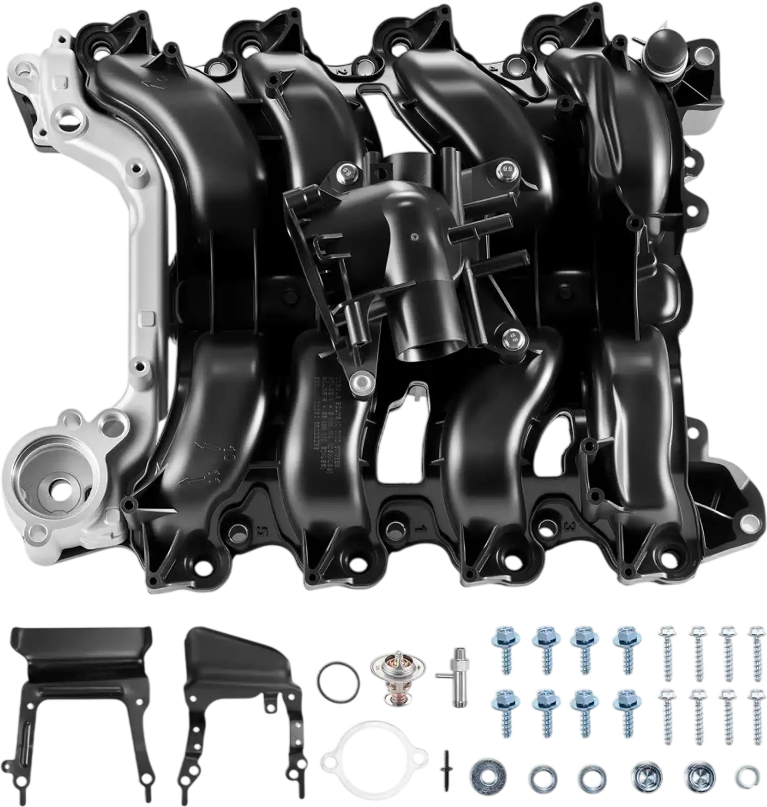 Vevor Intake Manifold Ford F-150 E-150 E-250 Engine Replacement Kit with Gasket Thermostat New