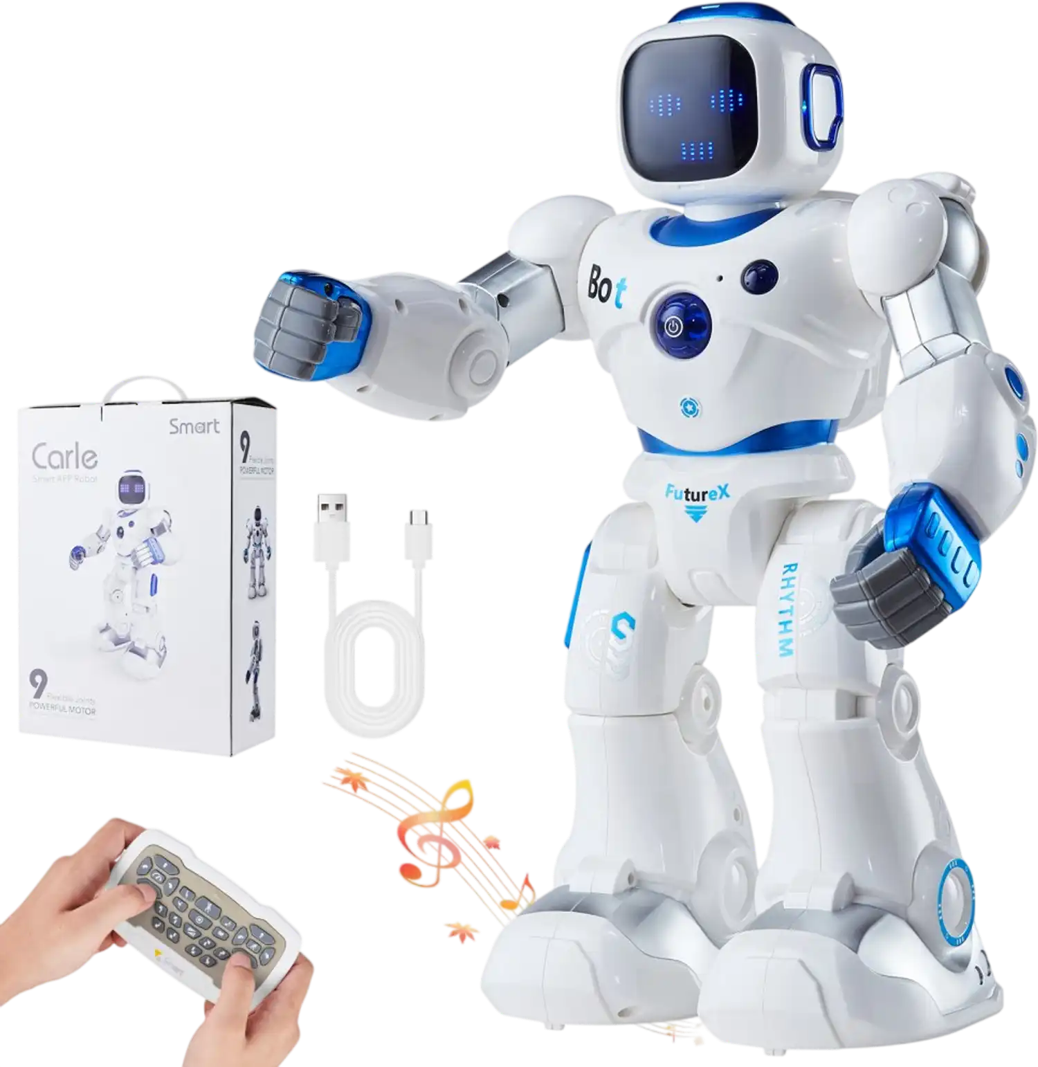 Vevor Robot Toy Programmable Remote Control Smart RC Robot New