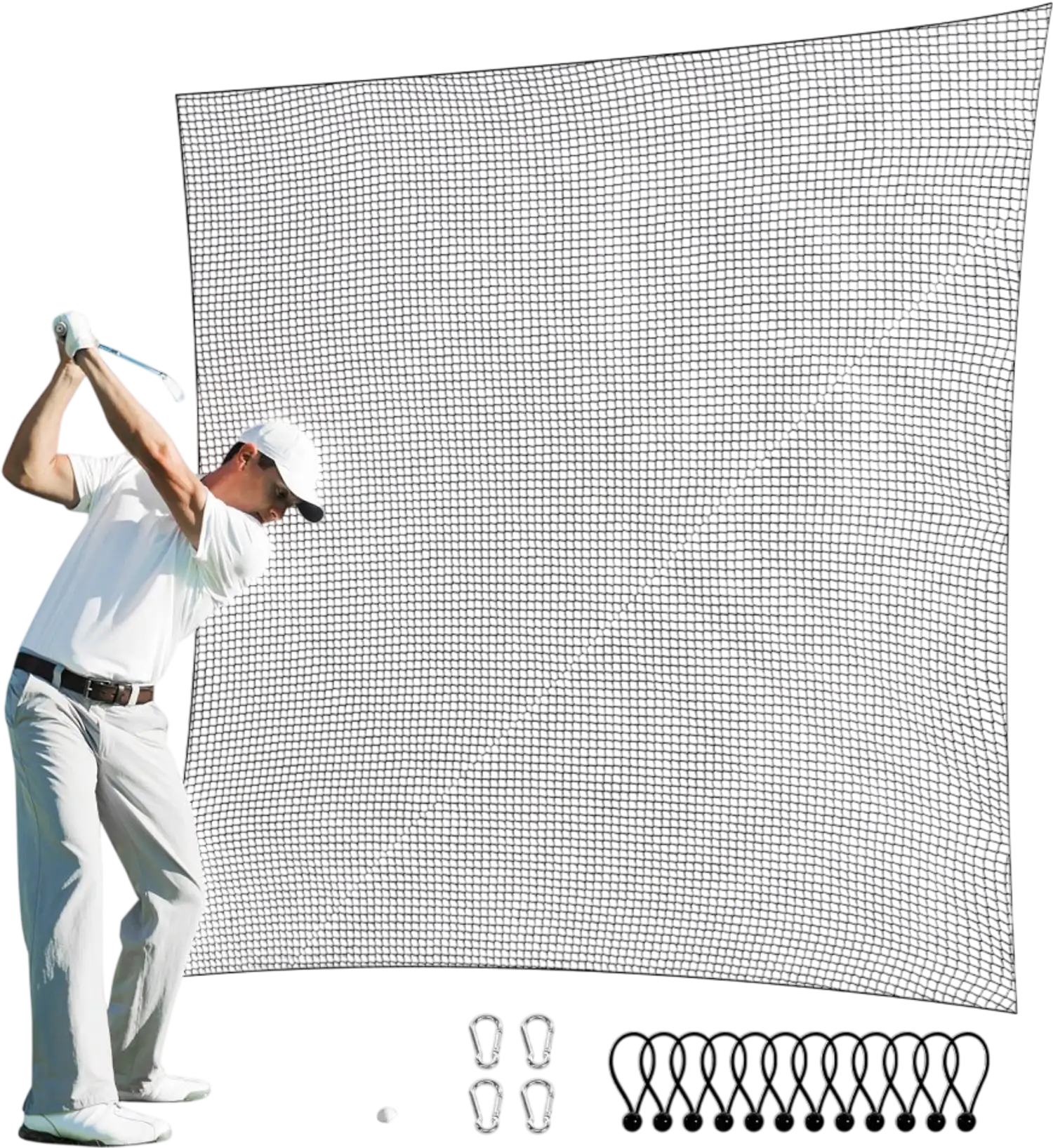 Vevor Golf Net 10' x 10' Indoor Practice Hitting Barrier New