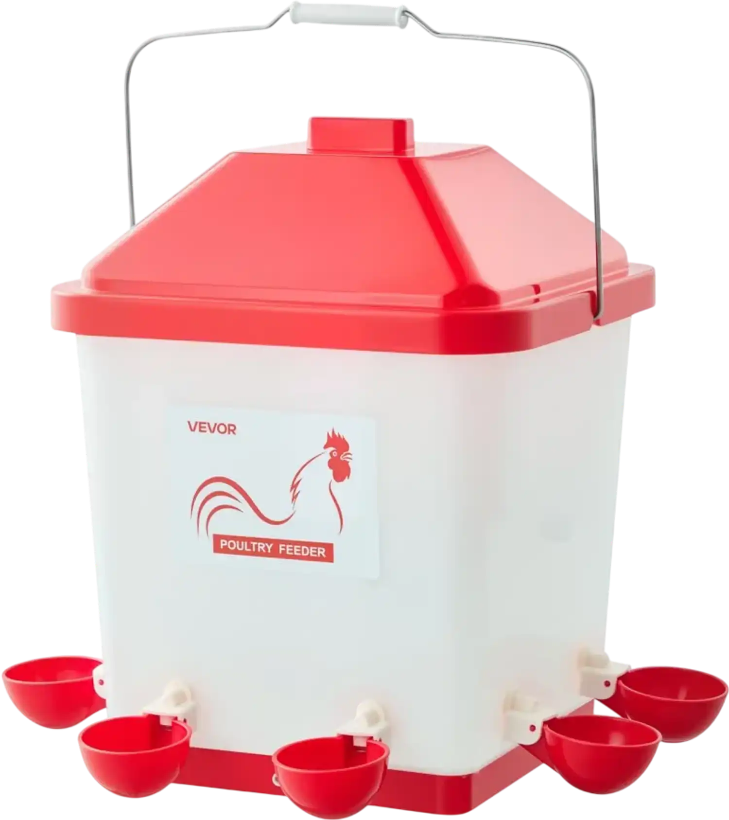 Vevor Chicken Waterer 5 Gallon Automatic Gravity Poultry Waterer New
