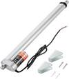 VEVOR Linear Actuator 12V, 16 Inch High Load 330lbs/1500N Linear Actuator, 0.19"/s Linear Motion Actuator with Mounting Bracket and IP54 Protection