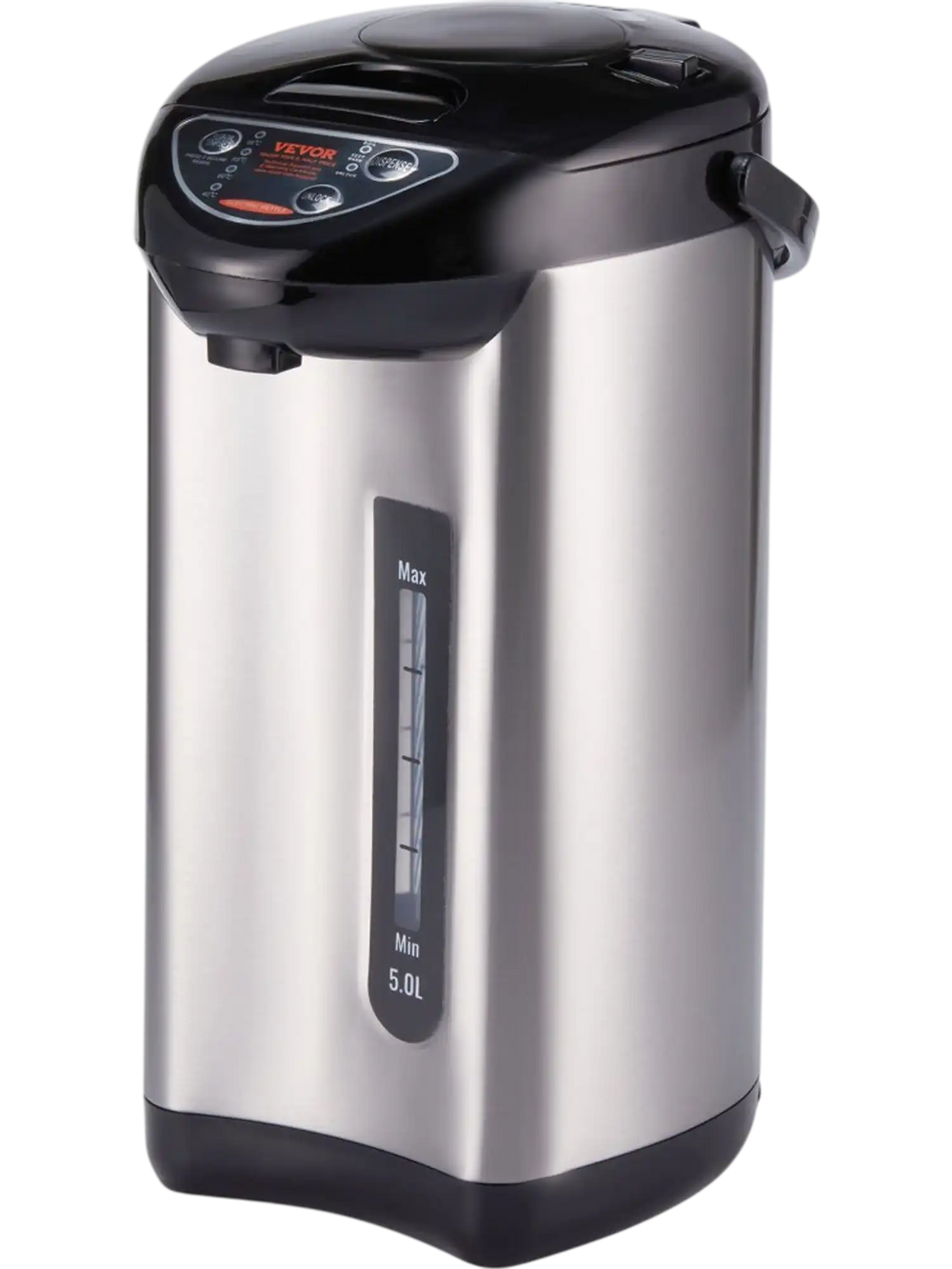 VEVOR Hot Water Dispenser, Adjustable 4 Temperatures Water Boiler and Warmer, 304 Stainless Steel Countertop Water Heater, 3-Way Dispense for Tea, Coffee and Baby Formula, 5L/169 oz