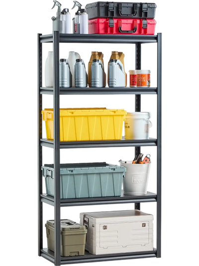 VEVOR Storage Shelves, 2000 lbs, 5 Tier Garage Storage Shelving, 18