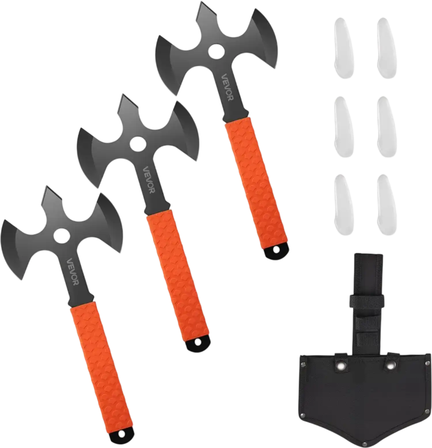 Vevor Throwing Axes and Tomahawks 3-Pack 13.4