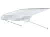 VEVOR Aluminum Awning 60 x 42 in, Durable Window Awning Door Canopy, Lightweight and Stable Aluminum Awnings for Doors Exterior Rain Snow Sunlight Protection for Door Entrance Windows Patio Porch