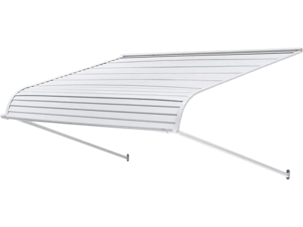 VEVOR Aluminum Awning 60 x 42 in, Durable Window Awning Door Canopy, Lightweight and Stable Aluminum Awnings for Doors Exterior Rain Snow Sunlight Protection for Door Entrance Windows Patio Porch
