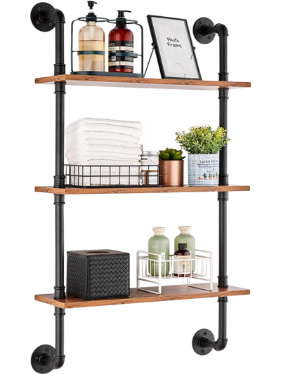 Vevor Pipe Shelf Industrial 3-Tier 24