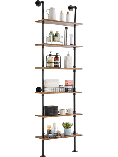 Vevor Pipe Shelf 6-Tier 24
