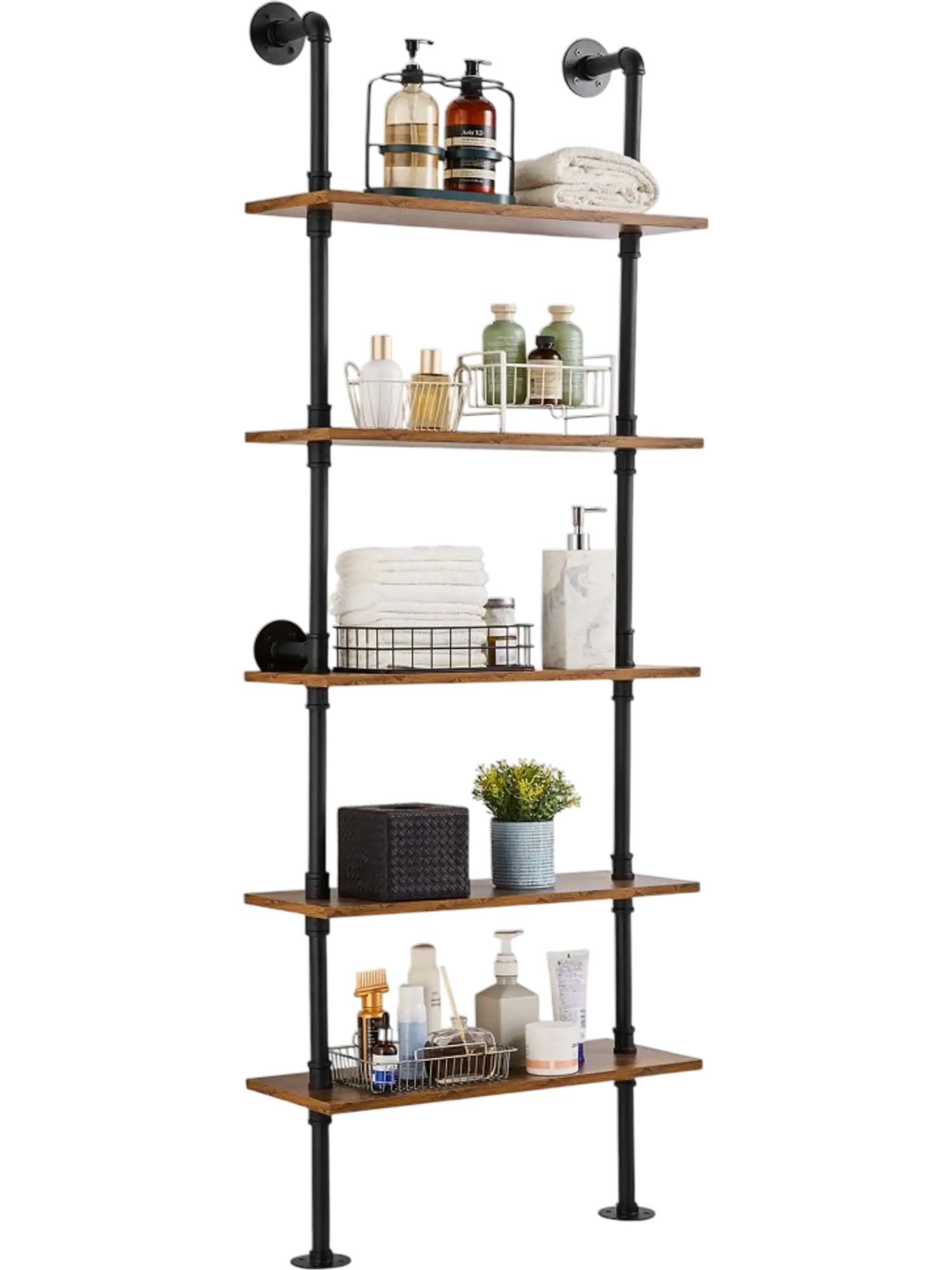 Vevor Pipe Shelf 5-Tier 24