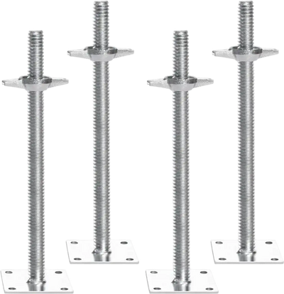 Vevor Leveling Jack Adjustable Scaffold Screw Jack Set 4 Pcs New