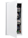 VEVOR Access Panel for Drywall, 25.3 x 13.3 in Galvanized Steel Access Door, Easy Install Hinged Service Panel with Screwdriver Latch, for Ceiling Plumbing Electrical, 12.4 x 24.4 in Cutout Size White