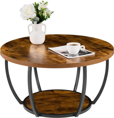 Vevor Coffee Table Modern Round 31.6