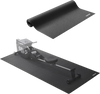 VEVOR Treadmill Mat for Carpet Floor, 1/4" Thick, 30" x 60" Exercise Equipment Mat for Treadmills, Stationary & Recumbent Bikes, High Density PVC Floor Protector, Waterproof and Non-slip for Home Gym