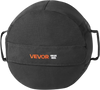 VEVOR Workout Sandbag, Heavy Duty Workout Power Bags with Handles, 100 lbs/45 kg Slam Bag for Fitness Strength Weight Training Cross-Training, Home Gym Exercise, Black (Unfilled)