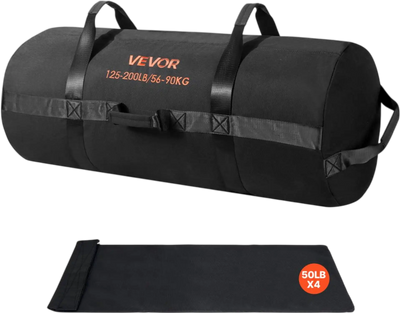 Vevor Sandbag Heavy-Duty Workout Fitness Training Bag 125-200 lbs New