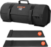 VEVOR Workout Sandbag, Heavy Duty Workout Power Bags with Handles, 25-75 lbs Adjustable Slam Bag for Fitness Strength Weight Training Cross-Training, Home Gym Exercise, Black (Unfilled)