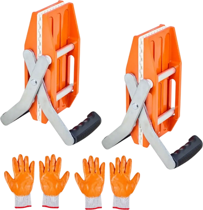 Vevor Carry Clamps Double Handed Stone Carrying Clamps 660 lbs 2-Pack New