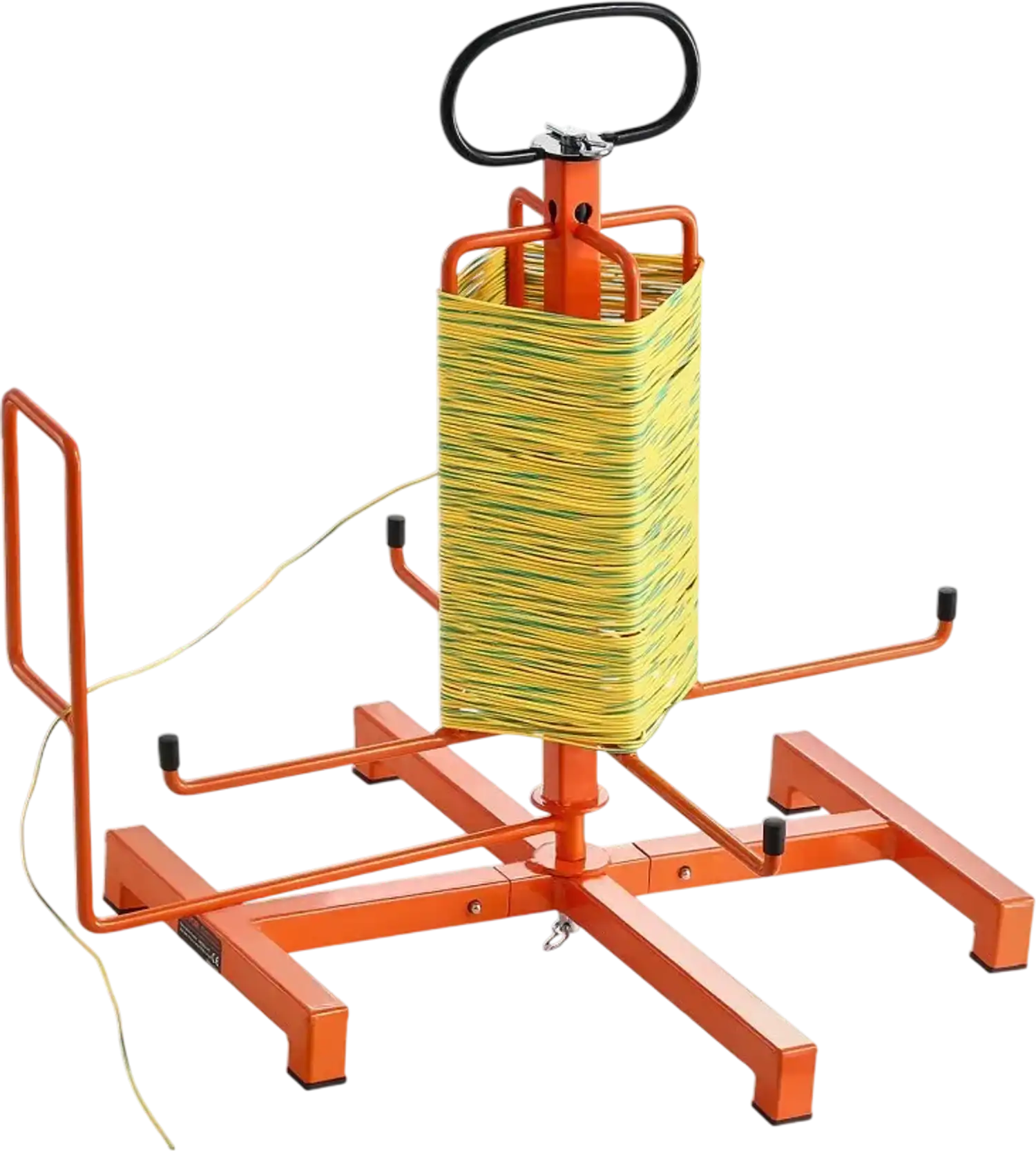 Vevor Cable Dispenser Floor or Stud Mounted Portable Wire Spool Rack New