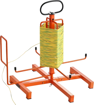 Vevor Cable Dispenser Floor or Stud Mounted Portable Wire Spool Rack New