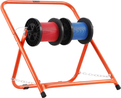 VEVOR Cable Caddy, Heavy Duty Steel Frame, Spool Holder for Electrical Wires, Portable Wire Dispenser for Up to 20 in Diameter Spools, 100 lbs Capacity for Cable Reels, Electrical Industrial Retail