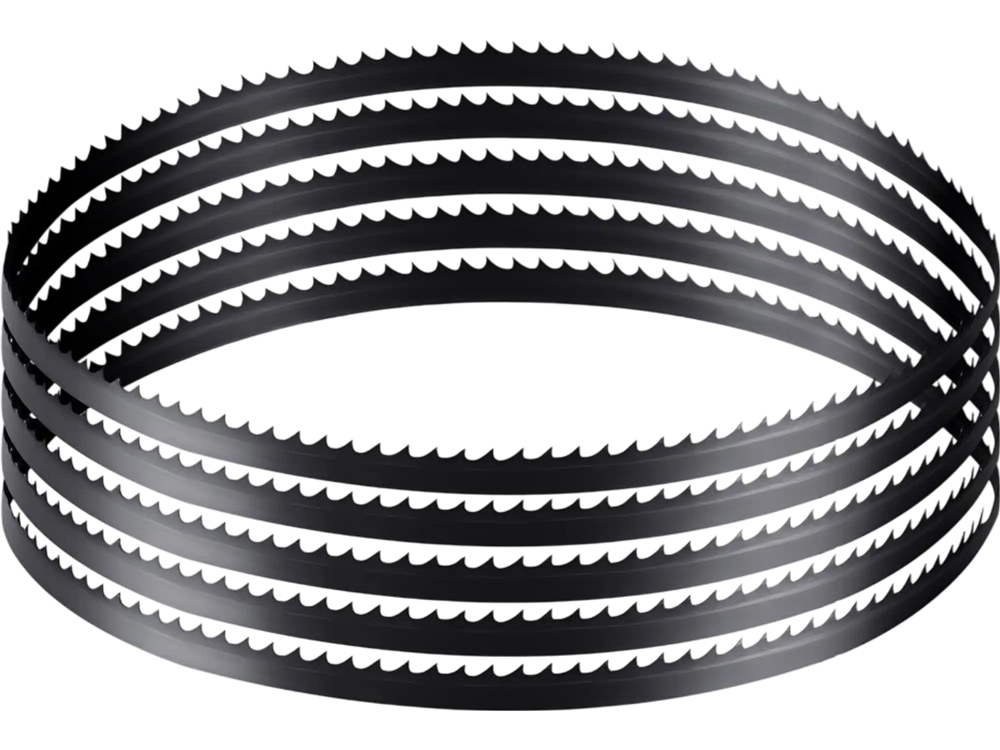 VEVOR Bandsaw Blade, 60 Inch Length, 6 TPI Band Saw Blade with 15 HRC Hardened Sharp Teeth, SK5 High-Strength Carbon Steel, 0.25 Inch Width, Replacement for Major Woodworking Band Saw Brands, 1 Pack