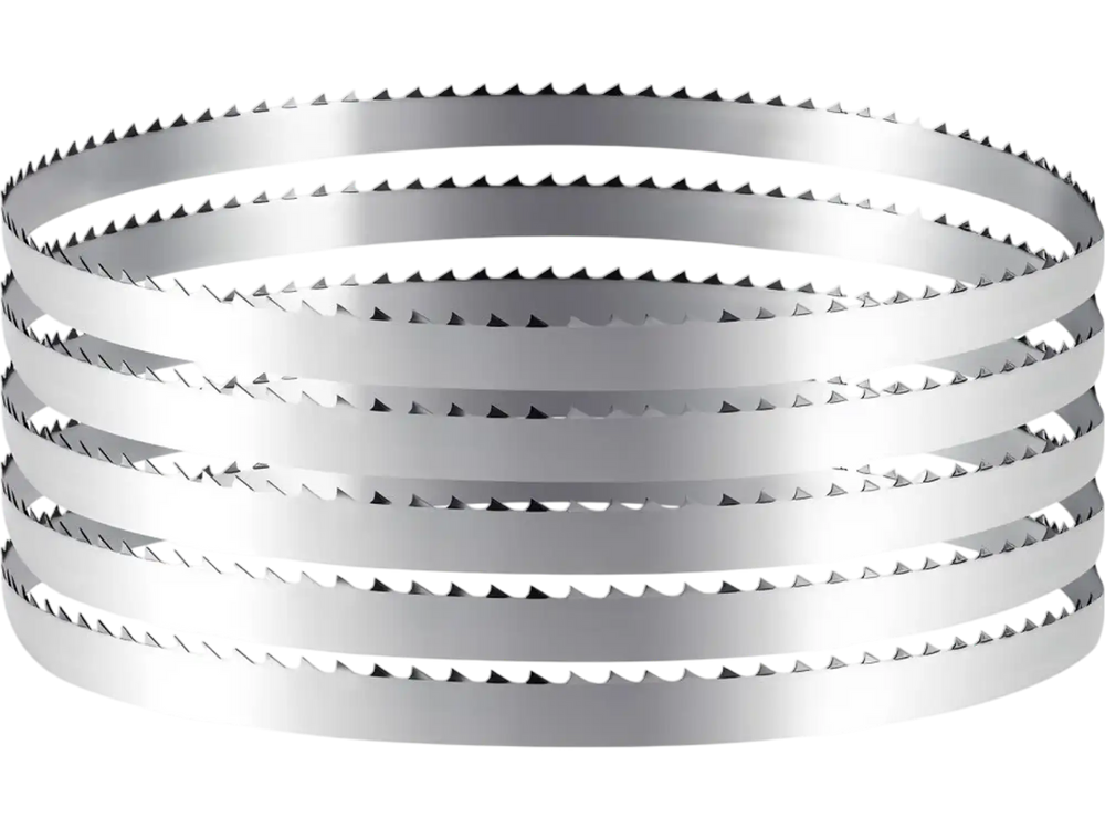 VEVOR Bandsaw Blade, 72 Inch Length, 4 TPI Band Saw Blade with 18 HRC Hardened Sharp Teeth, SK5 High-Strength Carbon Steel, 0.5 Inch Width, Replacement for Major Woodworking Band Saw Brands, 1 Pack