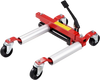 VEVOR Wheel Dolly, Max Capacity 1500 Lbs Car Dolly, Car Jack Dolly Lifter with 360° Rotatable Wheels, Heavy Duty Vehicle Positioning Hydraulic Tire Jack, for Vehicle Car Auto Repair Moving