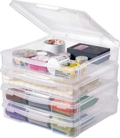 Vevor Scrapbook Storage Box 4-Pack 14
